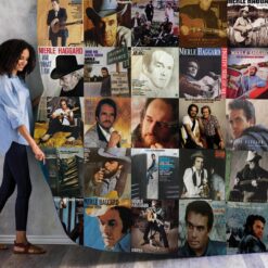 Merle Haggard 1 Blanket Quilt TH21