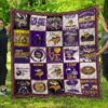 minnesota vikings quilt blanket ha1710 fan made 0