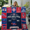 mlb philadelphia phillies quilt blanket 18FB35