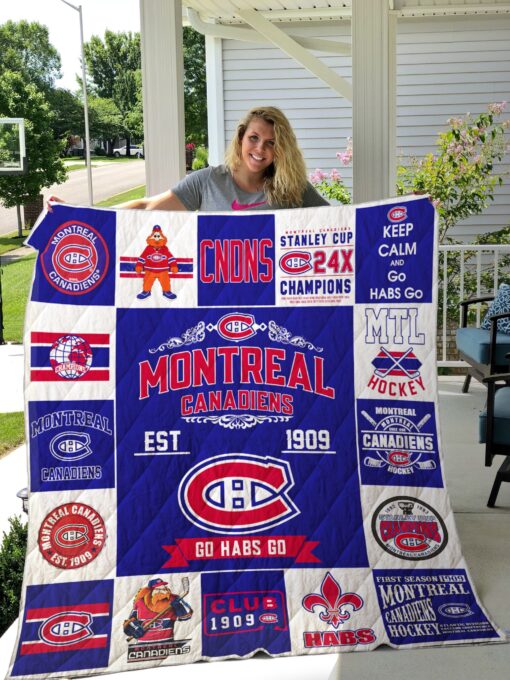 montreal canadiens quilt blanket 01 1621701210