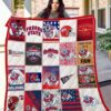 Fresno State Bulldogs Blanket Quilt Rze1