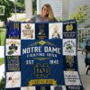 ncaa notre dame fighting irish 3d customized personalized quilt blanket 185 design by dalabshopcom 7292 48811 1