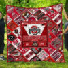 The Ohio State Buckeyes lover Blanket Quilt TN