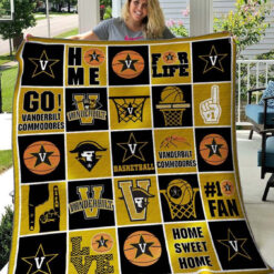 Vanderbilt Commodores 1 Blanket Quilt Rze1