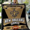 new orleans saints quilt blanket 03 12A503