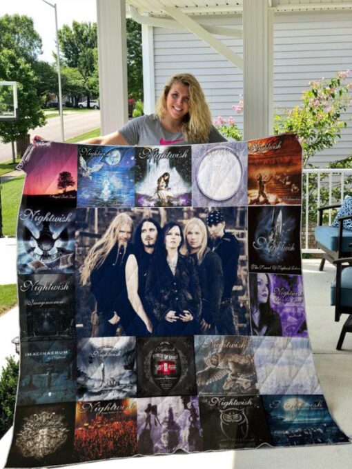 nightwish style two 3d customized quilt blanket 1639220053999