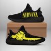 nirvana rock band yeezy sneakers shoes