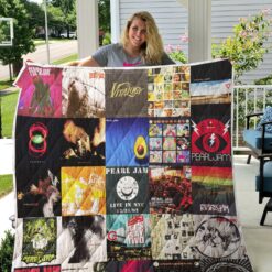 Pearl Jam 3 Blanket Quilt Rze1