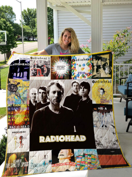 radiohead quilt blanket quilt ch 4422