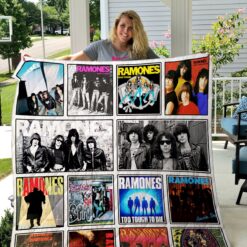 Ramones Lover Blanket Quilt TN