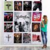 retro album motley crue quilt blankesa3gj