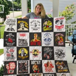 Rocky Balboa 2 Blanket Quilt TH21