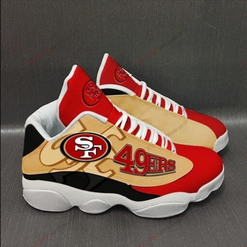 san francisco 49ers air jordan 13 sneakers sport shoes 284