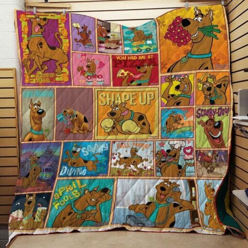 scooby doo quilt blanket design