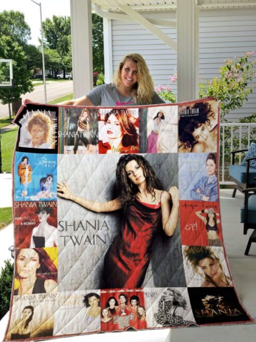 shania twain quilt blanket for fans ver 1700q0s