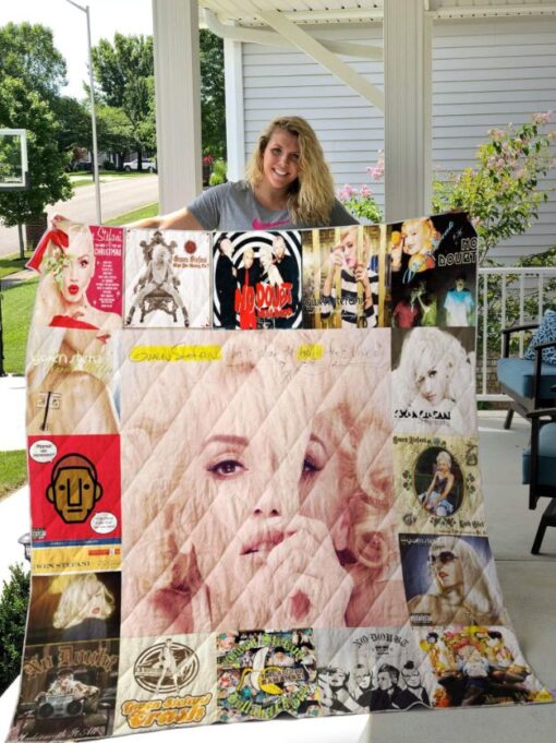 singer gwen stefani for fans collection quilt blankets0guu