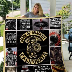 Sons of anarchy Blanket Quilt TN