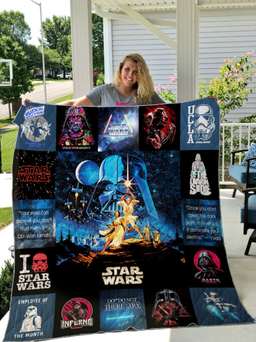 star wars style 2 quilt blanket