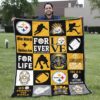 Pittsburgh Steelers NFL Blanket Quilt Rze2