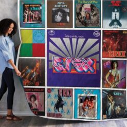 T.Rex Lover Quilt Blanket Quilt Rze2