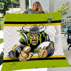 Canberra Raiders 2 Blanket Quilt CCHU