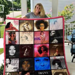 Diana Ross 3 Quilt Blanket Quilt Rze1