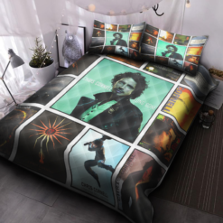 Chris Cornell Quilt Bedding Set Rze1