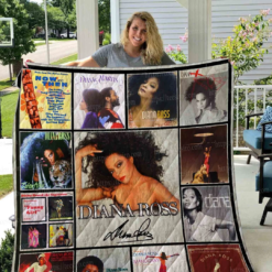 Diana Ross g1 Quilt Blanket Quilt TH21