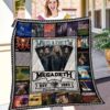 Megadeth 2 Blanket Quilt Rze1