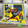 North Queensland Cowboys Blanket Quilt Rze1