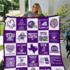 TCU Horned Frogs Quilt  Blanket Quilt TR21