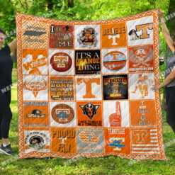 Tennessee Volunteers Blanket Quilt TN