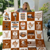 Texas Longhorns Quilt Blanket Quilt P20