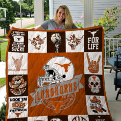 Texas Longhorns Blanket Quilt TH21