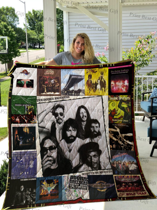 the doobie brothers albums cover poster quilt blanket 1621735015