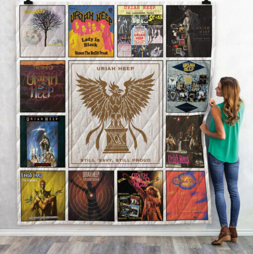 uriah heep compilation albums quilt blanket 02 on sale now design by dalabshopcom 1842 95257