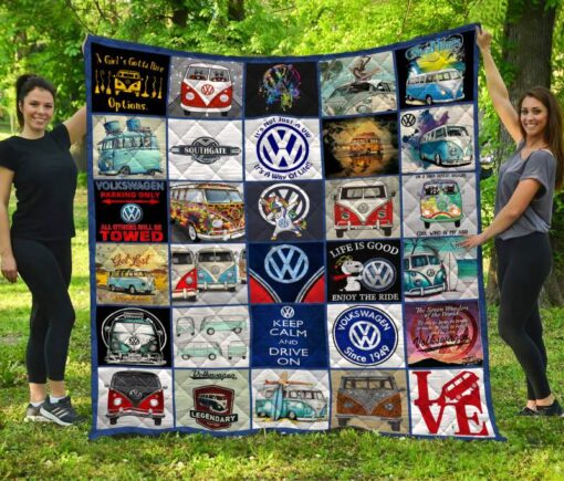 volkswagen 2 quilt blanket ha1710 0