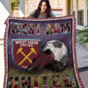 west ham united fc quilt blanket ha0411 fan made 7957 22192