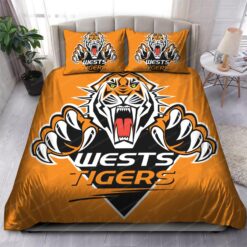 Wests Tigers Lover Bedding Set TN