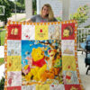 winnie the pooh quilt blanket E6A5BD