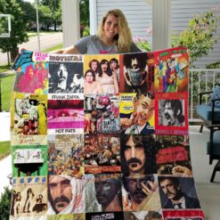 Frank Zappa Blanket Quilt TH21