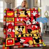 Mickey love Minnie  Blanket Quilt 08 CCHU