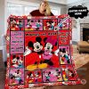 Mickey and Minnie  Blanket Quilt 04 CCHU
