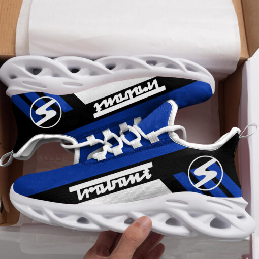 NFL Duke Blue Devils Sport Fans Striped Style Max Soul Sneaker Shoes trabant 1