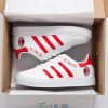 AC Milan Red Stripes Style 1 Stan Smith Low Top Shoes2