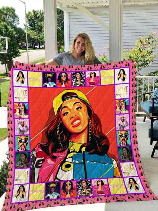 Cardi B All Season Plus Size Quilt Blanket