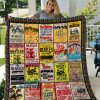 The Beatles Rock Band Music Lover Quilt Blanket TR21