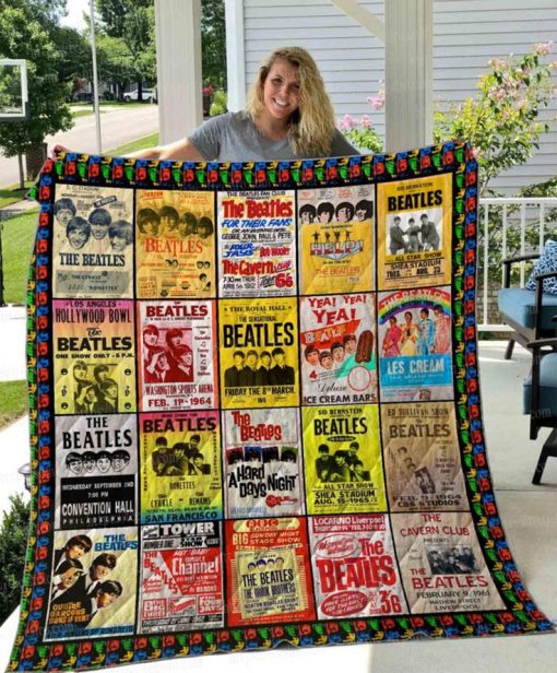 The Beatles Rock Band Blanket