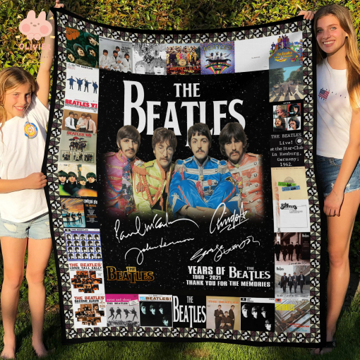 The Beatles Rock Band Blanket1