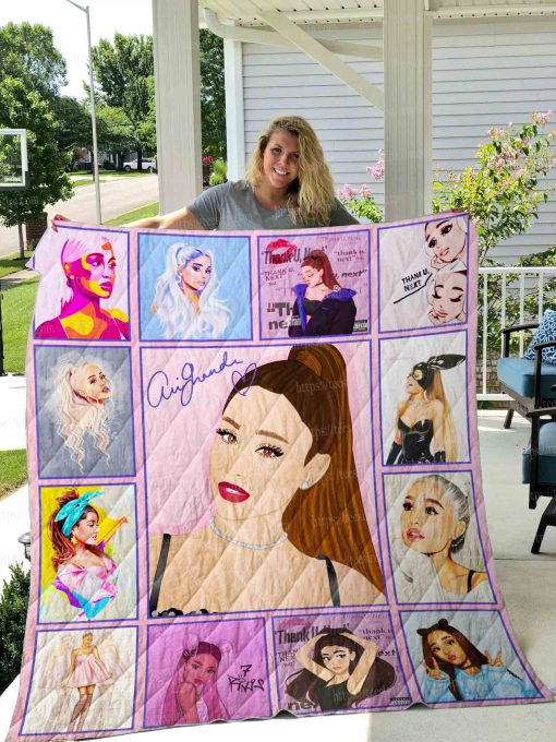 ariana grande quilt blanket 01 1570785793